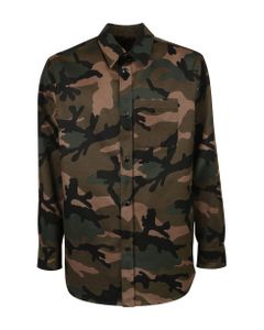 Camouflage Shirt Jacket
