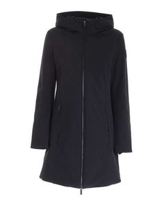 Woolrich Zip-Up Hooded Coat