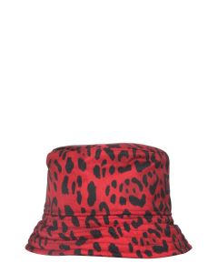 Dolce & Gabbana Leopard Printed Bucket Hat