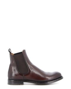 Officine Creative Almond Toe Ankle Boots