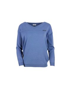 Cashmere V-neck Sweater With Spakling Detail