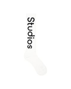 Acne Studios Logo Jacquard Socks