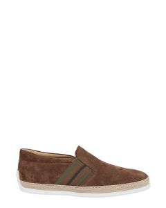 Tod's Stripe Detail Slip-On Loafers