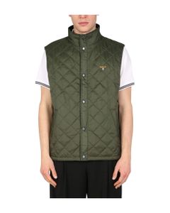 Vest With Logo Embroidery Barbour