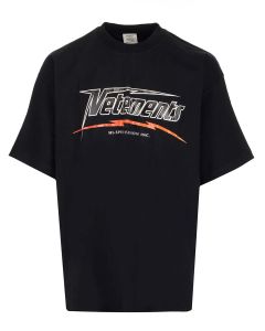 Vetements Short-Sleeve Logo Printed T-Shirt