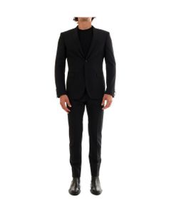 Suit In Black Wool