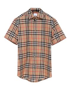 Burberry Short Sleeved Vintage Check Shirt