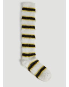 Marni Striped Color-Block Knitted Socks