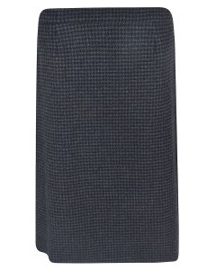 Etro All-Over Checkered Midi Skirt