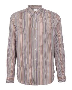 Paul Smith Striped Long-Sleeved Shirt
