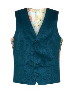 Etro Paisley Printed Buttoned Vest