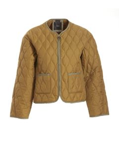 Pinko Long Sleeved Quilted Bomber Jacket