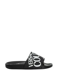 Versace Jeans Couture Logo Embossed Sandals