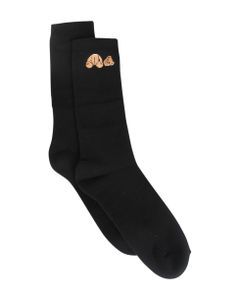 Bear Logo Ribbed Socks