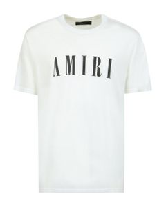 This T-shirt With Logo Print On The Chest Is One Of The Items That Amiri Presents For Every Season. It Has A Soft Fit And Is Made Of Cotton Jersey