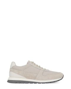 Brunello Cucinelli Perforated Lace-Up Sneakers