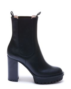 Gianvito Rossi Platform Slip-On Ankle Boots