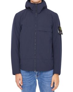 Stone Island Compass-Patch Hooded Jacket