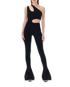 Stella McCartney Cut-Out Detailed Flared Jumpsuit