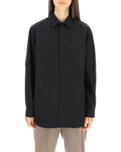 Lemaire Slit-Detailed Long-Sleeved Shirt