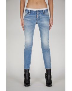 Dsquared2 Faded Cropped Jeans