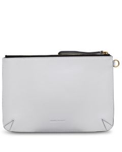 Isabel Marant Logo-Embossed Zip-Detail Pouch