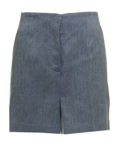 TWINSET High Waist Long Detailed Tailored Shorts