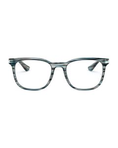 Rx5369 Stripped Blue / Grey Glasses