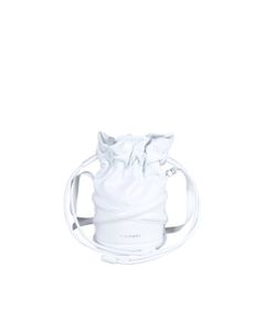 Alexander McQueen Logo Printed Drawstring Bucket Bag