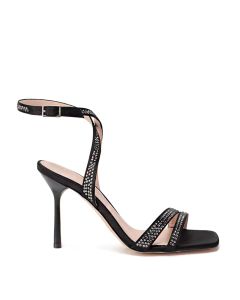 Crystal squared sandals