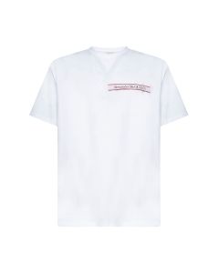 Alexander McQueen Logo Patch Crewneck T-Shirt
