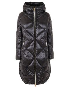 Herno Quilted Long Down Jacket