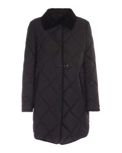 Fay Quilted Long Sleeved Coat