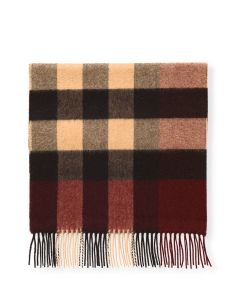 Burberry Check Fringed Scarf