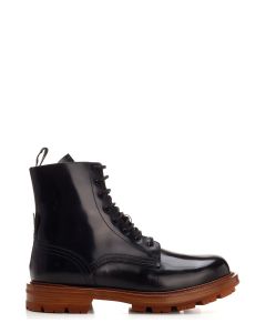 Alexander McQueen Lace-Up Ankle Boots