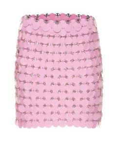 Paco Rabanne Stud-Embellished Mini Skirt