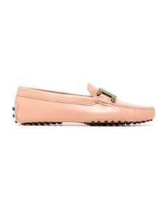 Gommino Driving Shoes In Pink Leather