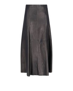 P.A.R.O.S.H. Draped Midi Skirt