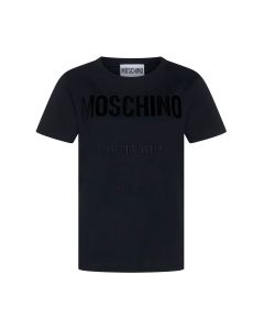 Moschino Logo Printed Crewneck T-Shirt