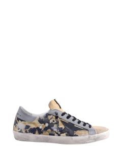 Golden Goose Deluxe Brand Star-Patch Lace-Up Sneakers
