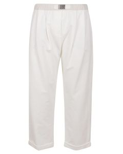 Brunello Cucinelli Elastic Waist Cropped Pants
