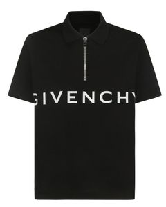 Givenchy 4G Logo Printed Polo Shirt