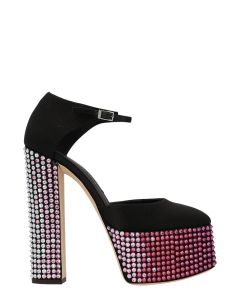 Giuseppe Zanotti Crystal-Embellished Platform Heels