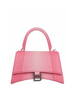 Balenciaga Pink Hourglass Bag S