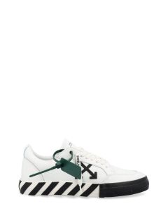 Off-White Vulcanized Lace-Up Sneakers