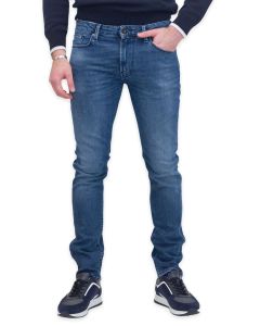 Emporio Armani Low Rise Slim Cut Denim Jeans