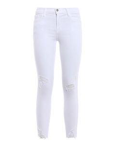 Capri mid-rise skinny jeans