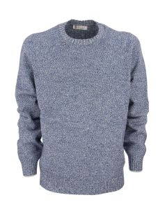 Brunello Cucinelli Long-Sleeve Crewneck Wool Sweater