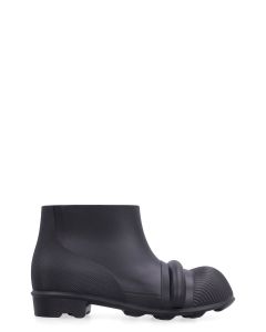 Loewe Round Toe High-Ankle Rubber Boots
