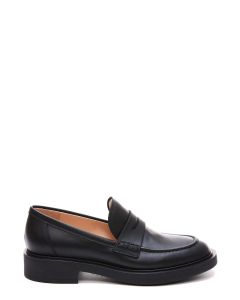 Gianvito Rossi Harris Slip-On Penny Loafers